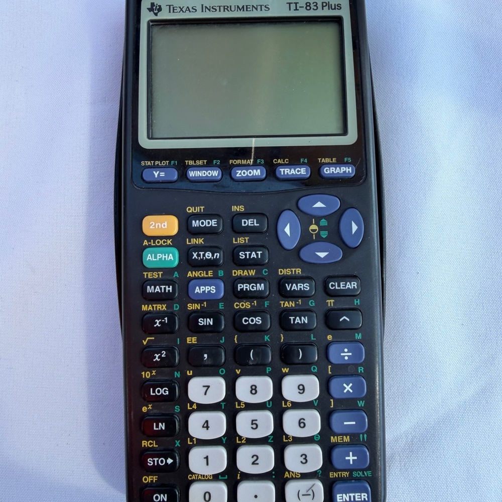 Texas Instruments Black Calculator - Picture 3 of 3